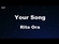 Your Song (Instrumental) Download Free